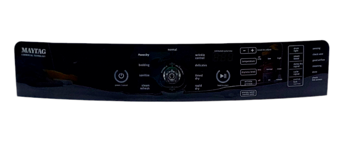 Genuine Whirlpool Dryer Control Panel W10825123 Same Day Ship & 60 Days Warranty