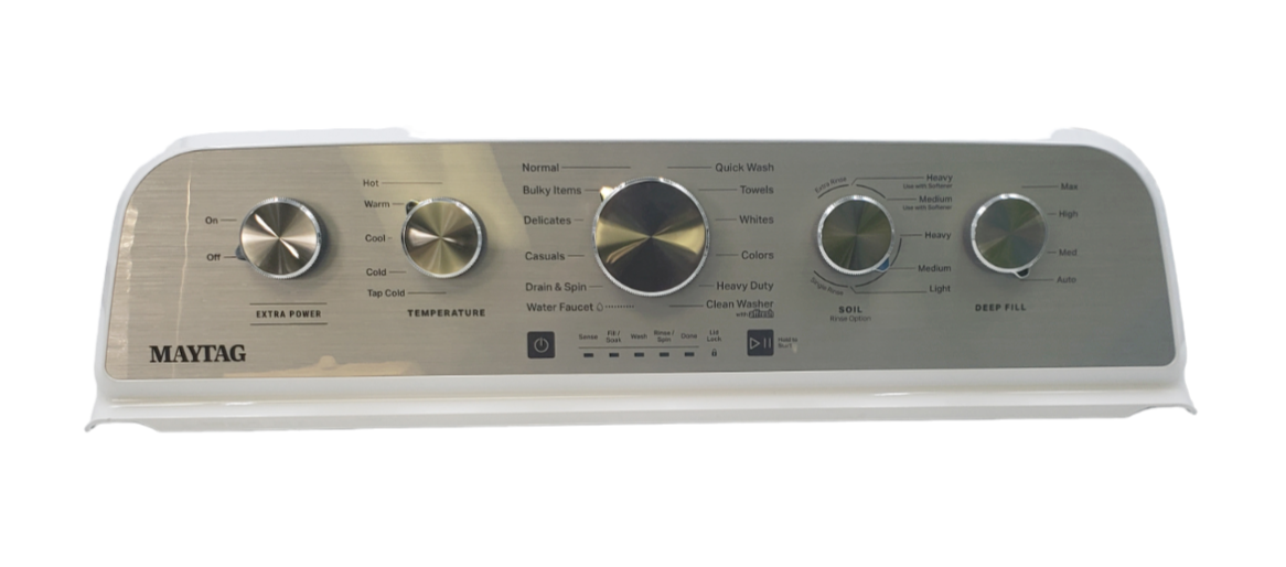 New Whirlpool Washer Panel Control W11576331 *Same Day Ship & 60 Days Warranty