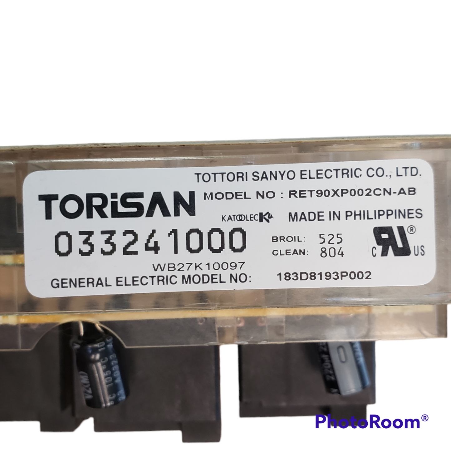 Genuine GE Range Control Board 183D8193P002 Same Day Shipping & 60 Days Warranty