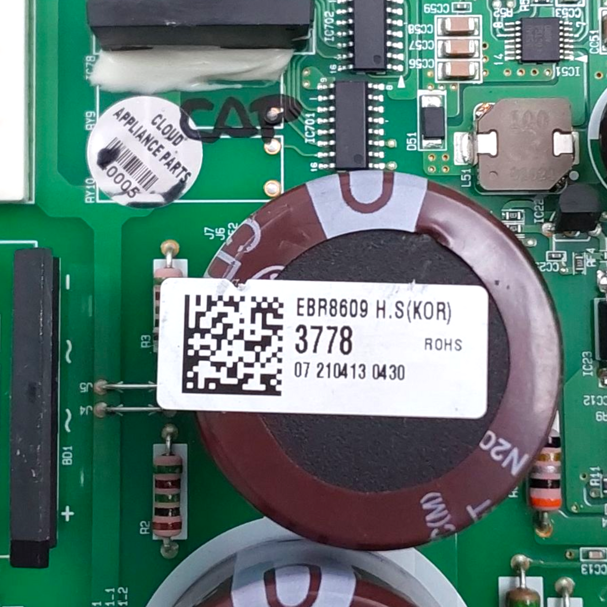 Genuine LG Fridge Control Board EBR86093778 Same Day Shipping & 60 Days Warranty