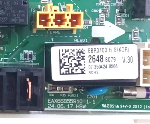 Genuine LG Dryer Control Board EBR31002648 ***Same Day Ship & 60 Days Warranty**