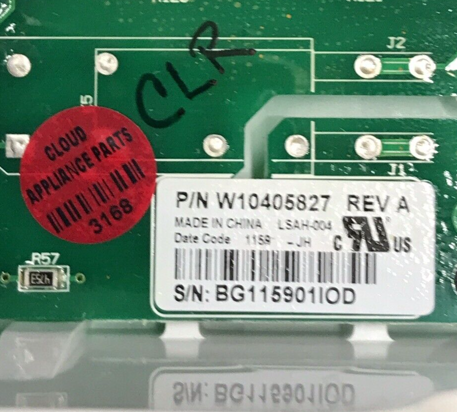 Genuine Whirlpool Dryer Control Board W10405827 Same Day Ship & 60 Days Warranty