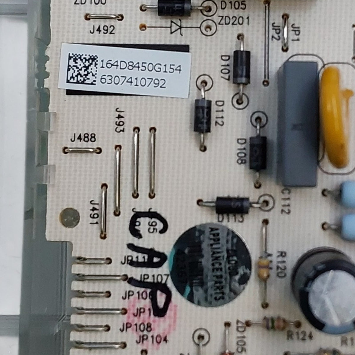 GE OEM Range Control Board 164D8450G154 Same Day Shipping & **60 Days Warranty**