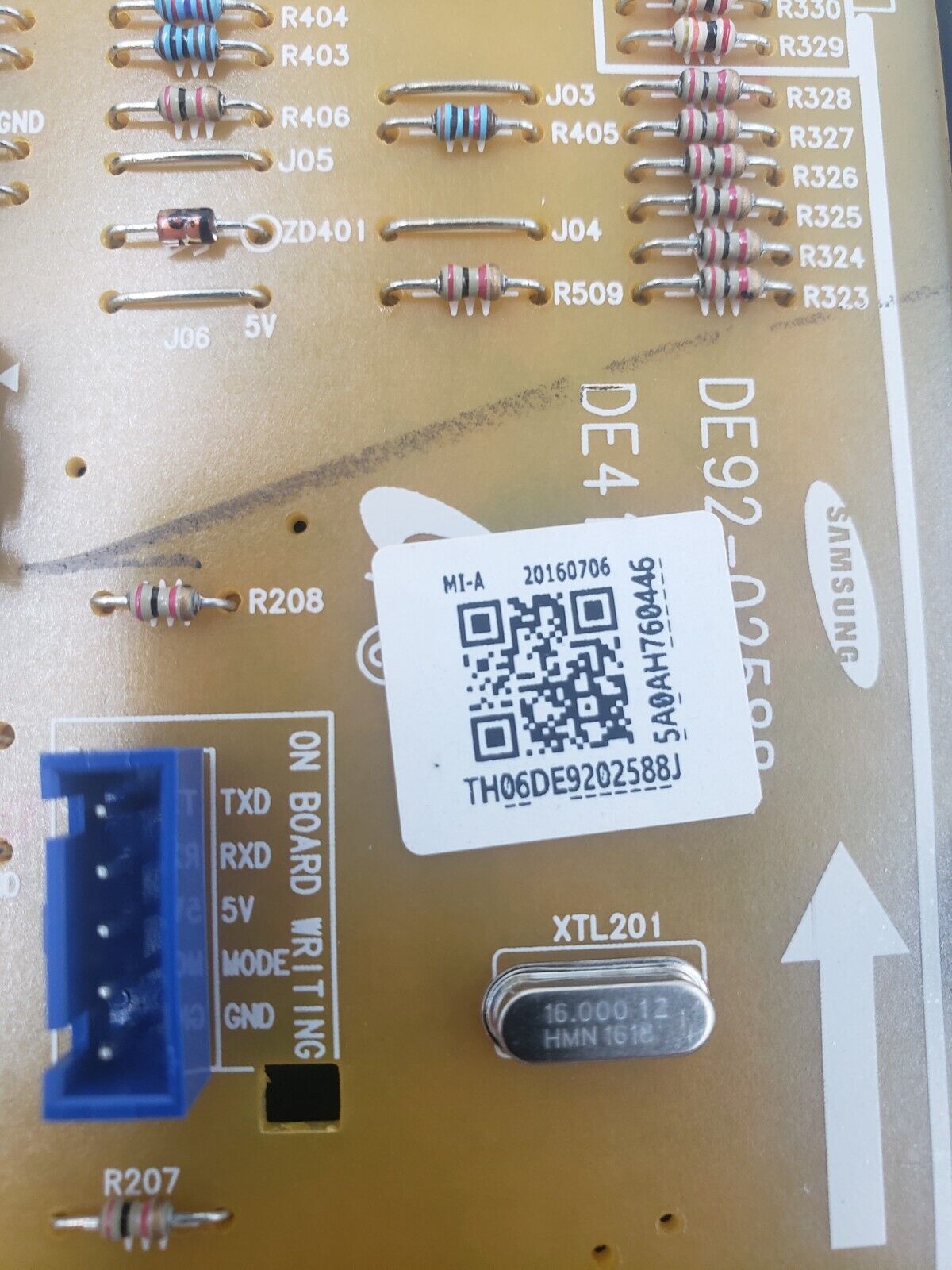Genuine Samsung Oven Control Board DE92-02588J Same Day Ship & *60 Days Warranty