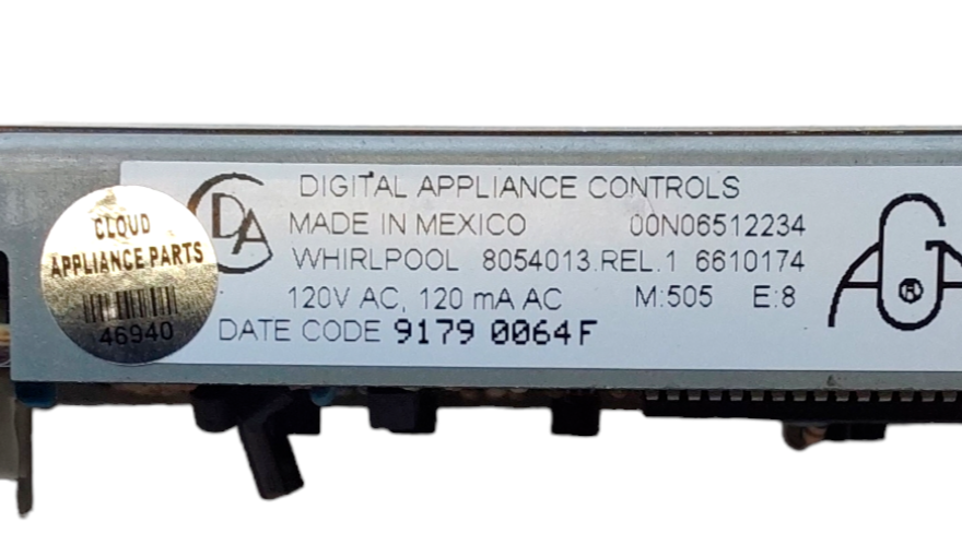 Genuine Whirlpool Oven Control Board 8054013 *Same Day Ship & 60 Days Warranty**
