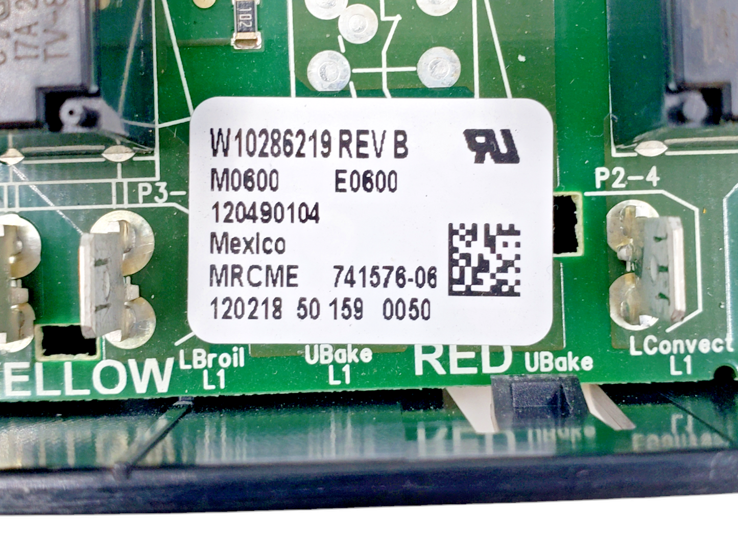 Genuine Whirlpool Oven Control Board W10286219 Same Day Ship & 60 Days Warranty*