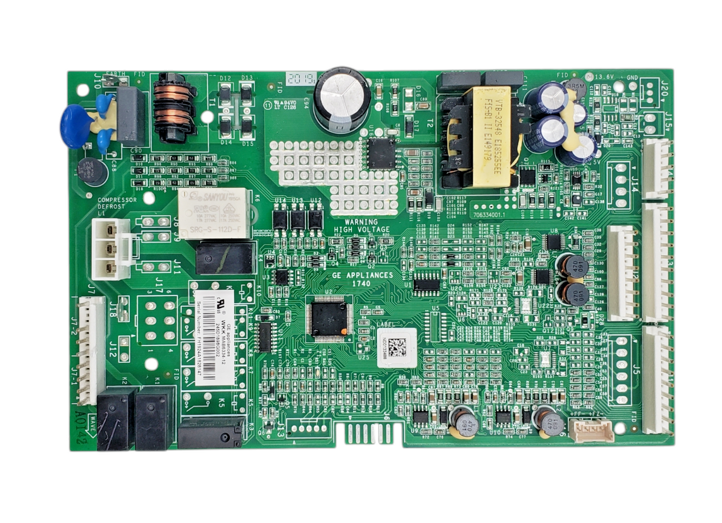 Genuine GE Fridge Control Board 245D1898G002 *Same Day Ship & 60 Days Warranty**