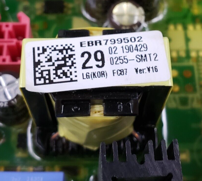 Genuine LG Washer Control Board EBR79950229 Same Day Shipping & 60 Days Warranty