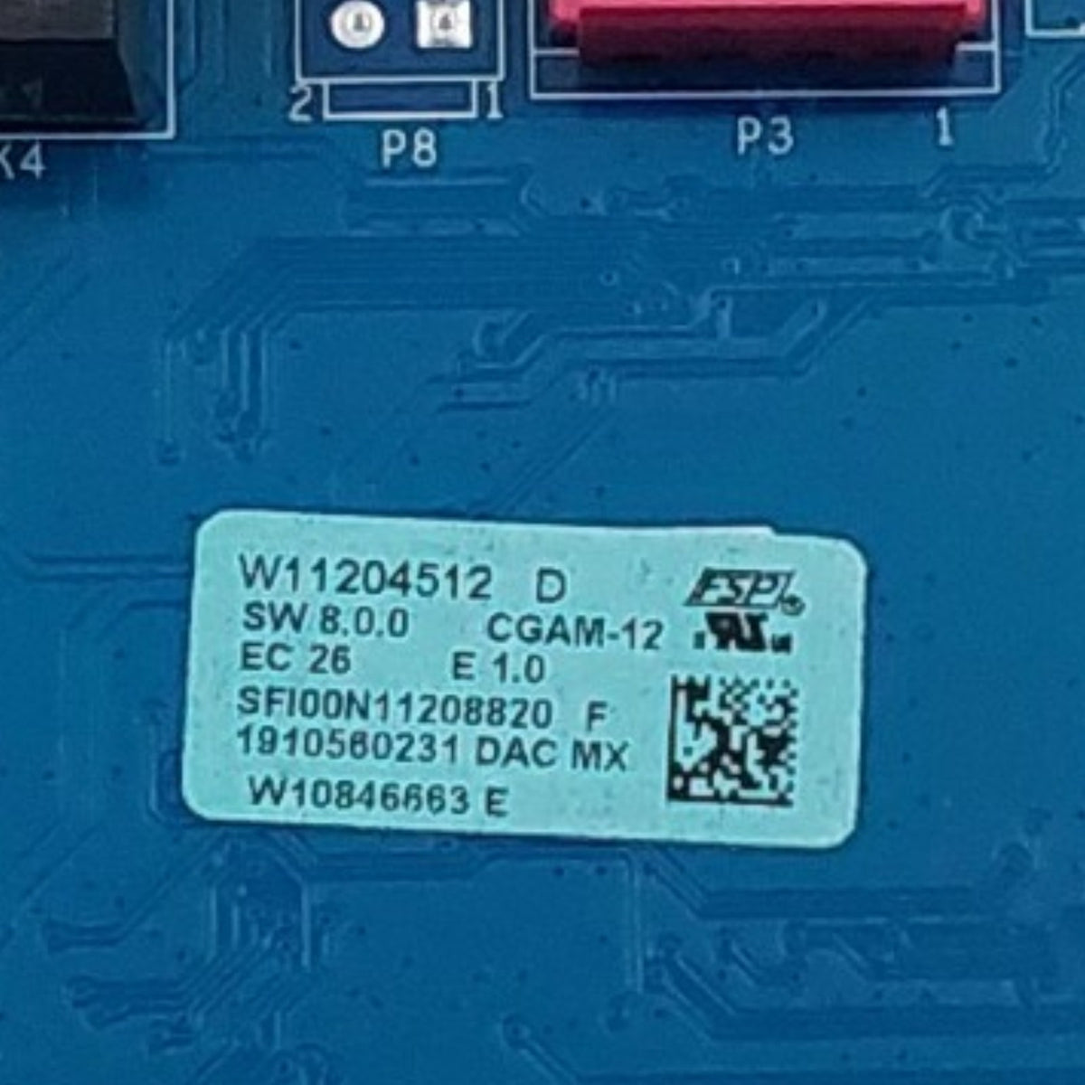 Whirlpool Genuine Range Control Board W11204512 Same Day Ship & 60 Days Warranty