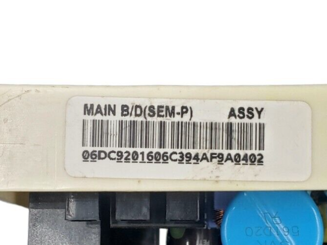 Genuine Samsung Dryer Control Board DC92-01606C Same Day Ship & 60 Days Warranty