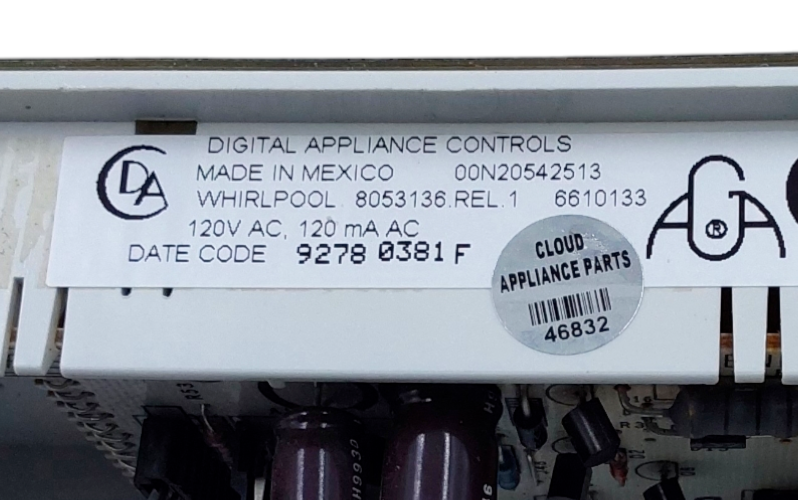 Genuine Whirlpool Oven Control Board 8053136 *Same Day Ship & 60 Days Warranty**