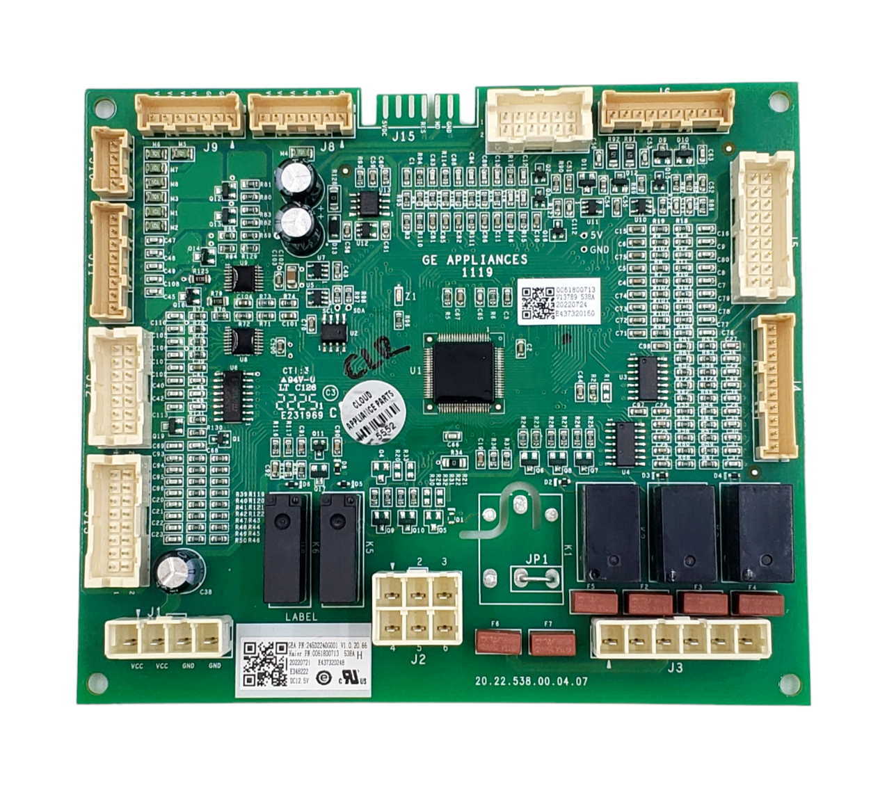 New GE Refrigerator Control Board 245D2240G001 Same Day Ship & 60 Days Warranty*