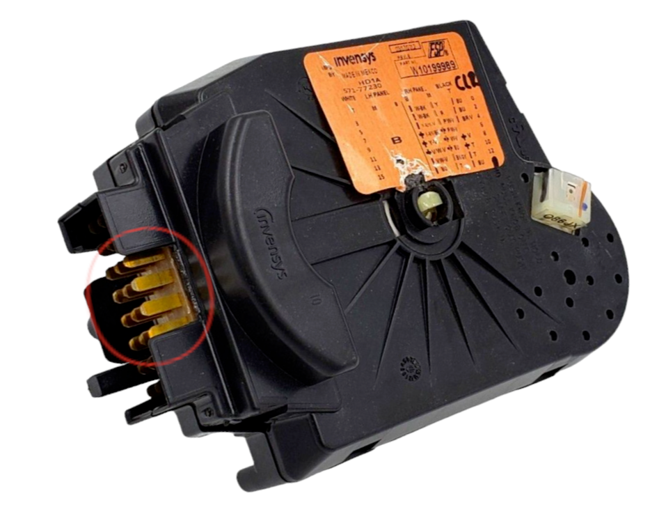 Genuine Whirlpool Washer Timer  W10199989 *Same Day Shipping & 60 Days Warranty*