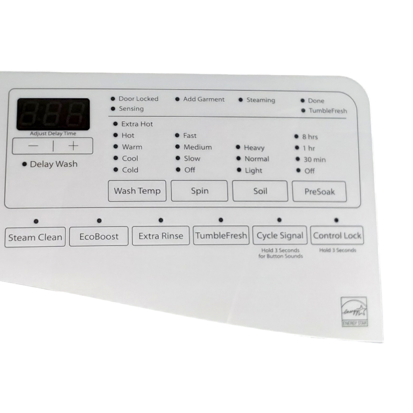 OEM Whirlpool Washer Control Panel W10892464  *Same Day Ship & 60 Days Warranty*
