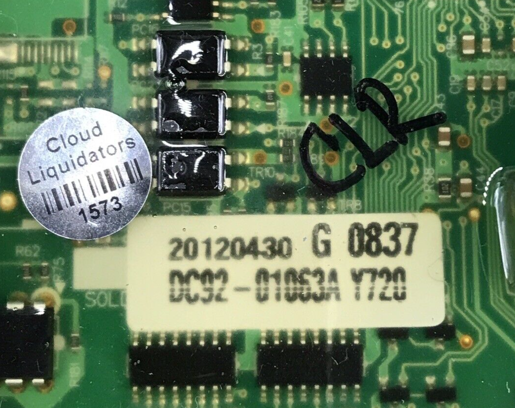 Genuine Samsung Washer Control DC92-01063A Same Day Shipping & 60 Days Warranty.