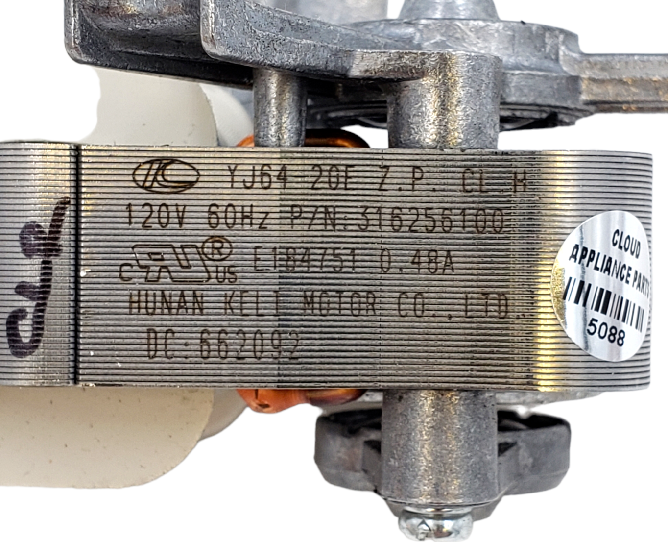 New Frigidaire Range Motor Fan 316256100  *Same Day Shipping & 60 Days Warranty*