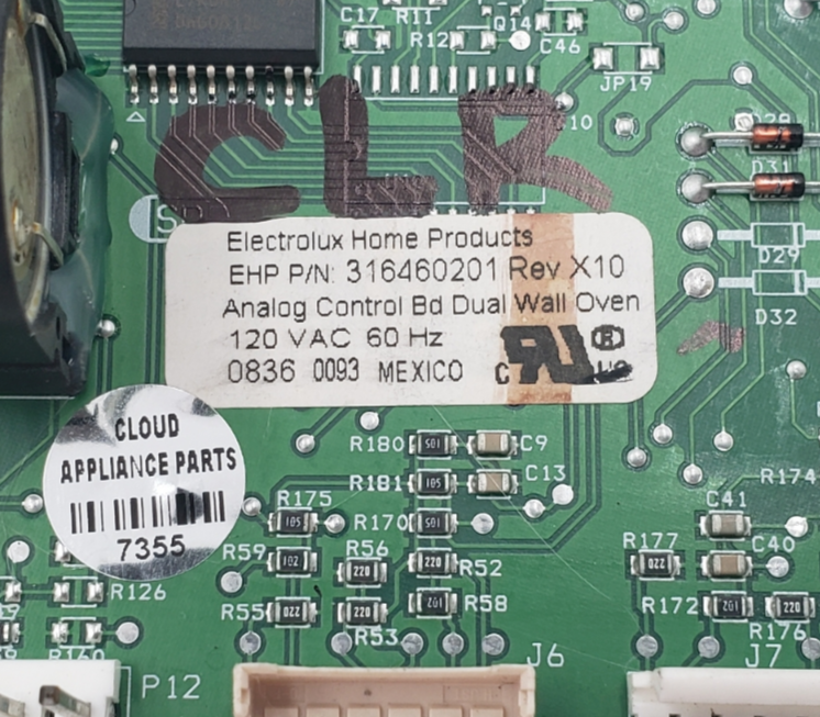 Genuine Frigidaire Oven Control Board 316460201 Same Day Ship & 60 Days Warranty