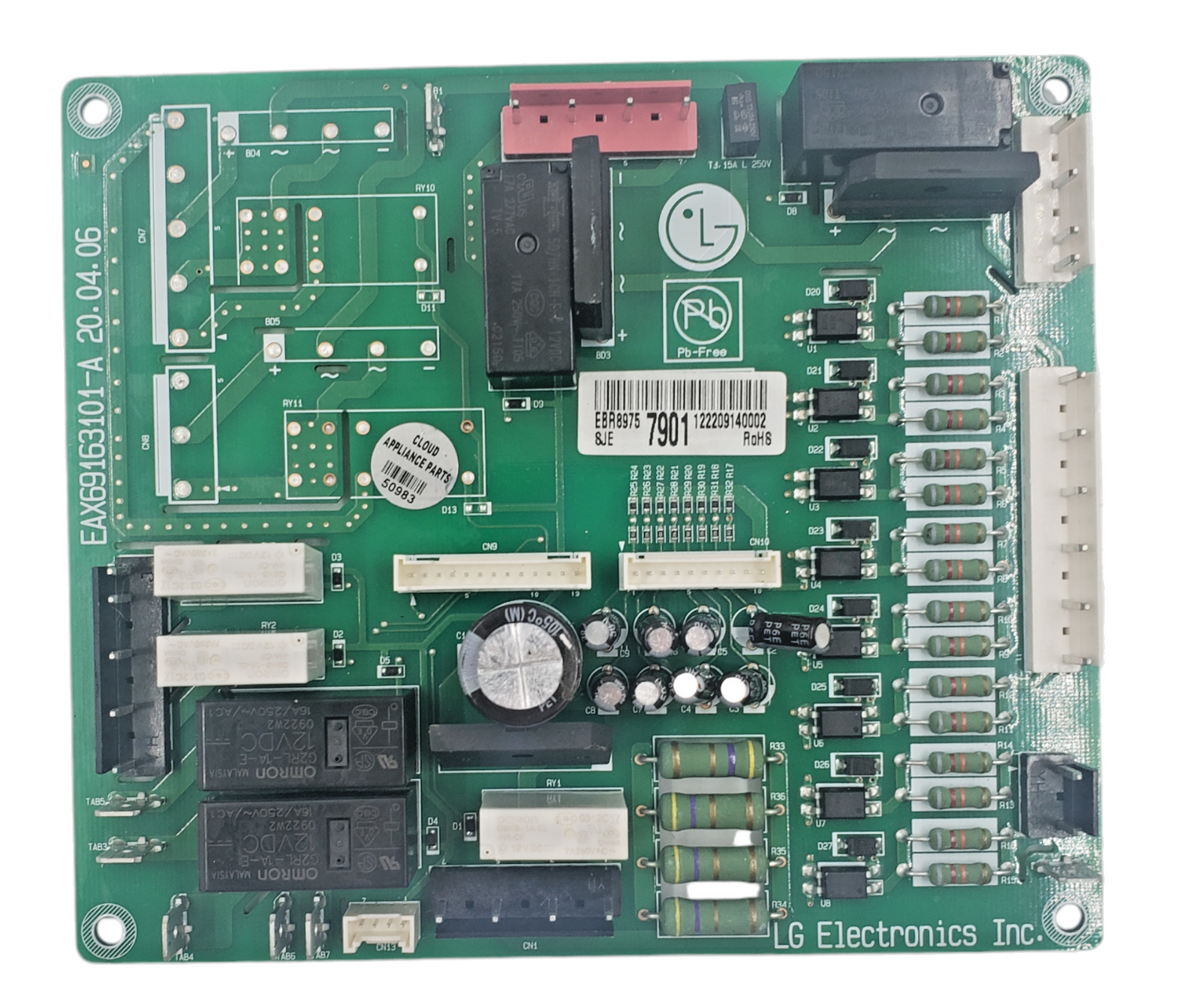 Genuine LG Range Control Board EBR89757901 Same Day Shipping & 60 Days Warranty*