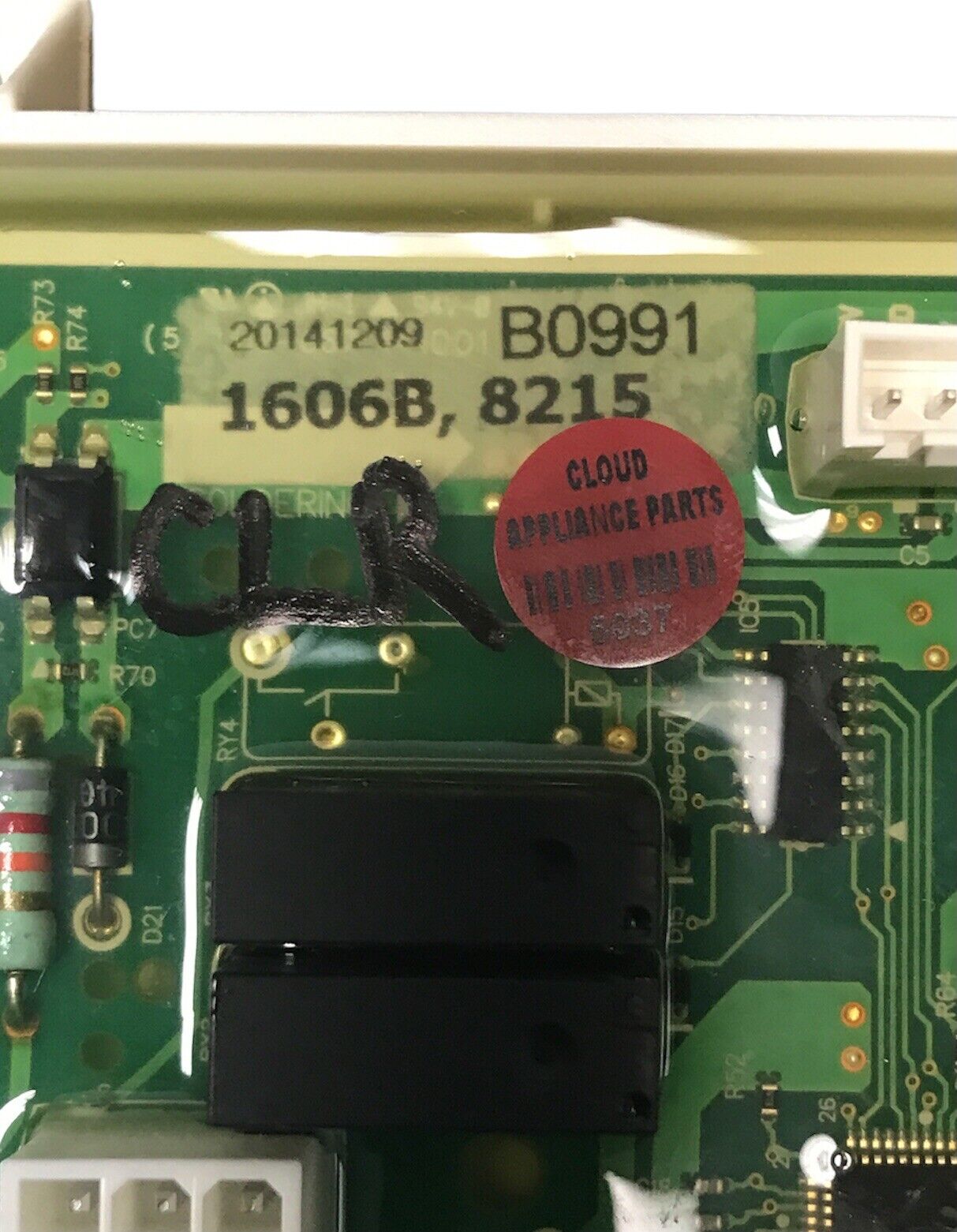 Genuine Samsung Dyer Control Board DC92-01606B Same Day Ship & *60 Days Warranty