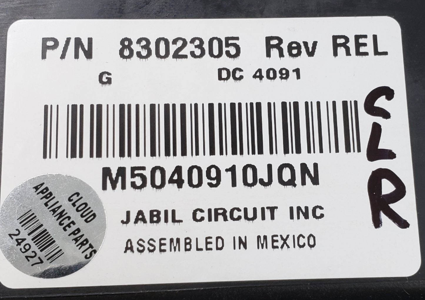 Genuine Whirlpool Range Control Board 8302305 *Same Day Ship & 60 Days Warranty*