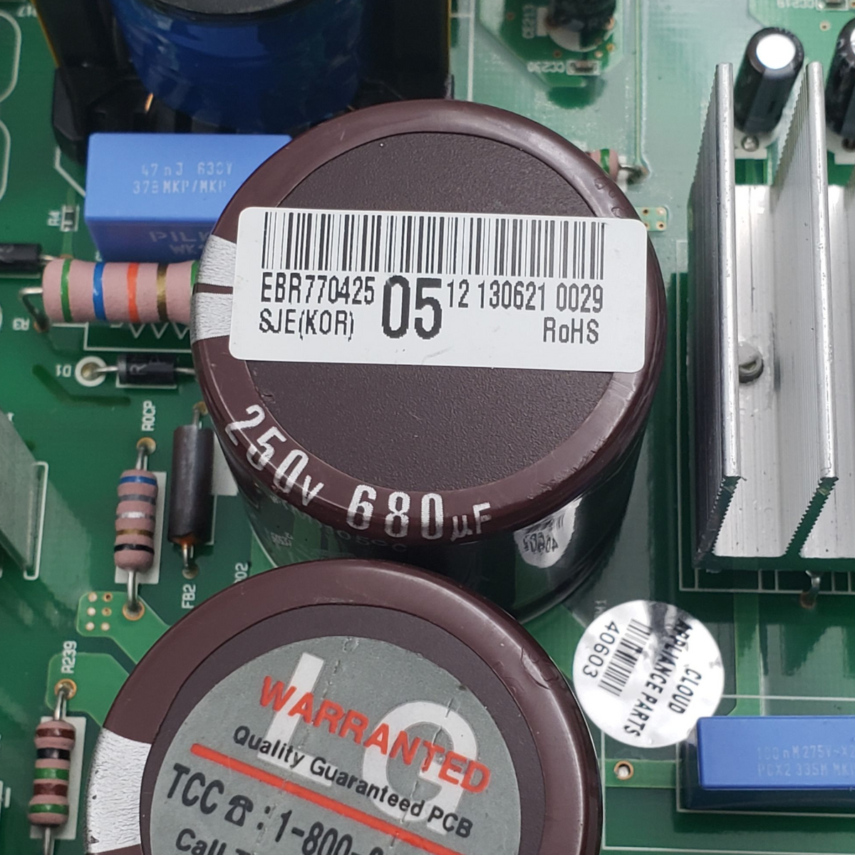 LG OEM Refrigerator Control Board EBR77042505 *Same Day Ship & 60 Days Warranty*