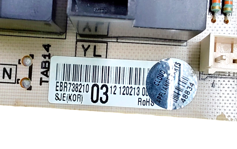 Genuine LG Range Control Board EBR73821003 Same Day Shipping & 60 Days Warranty*