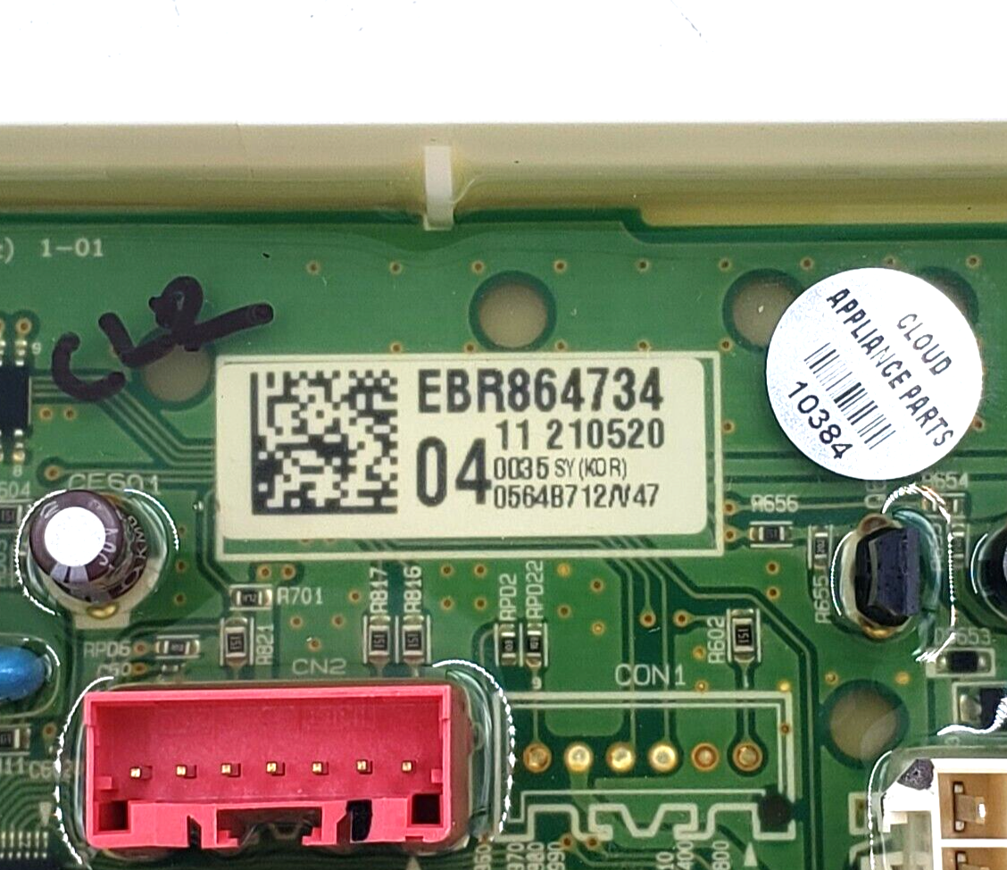 New LG Dishwasher Control Board EBR86473404 Same Day Shipping & 60 Days Warranty