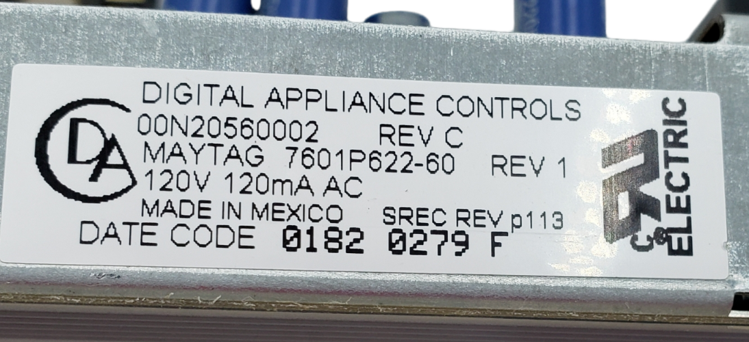Genuine Whirlpool Oven Control 7601P622-60 Same Day Shipping & *60 Days Warranty