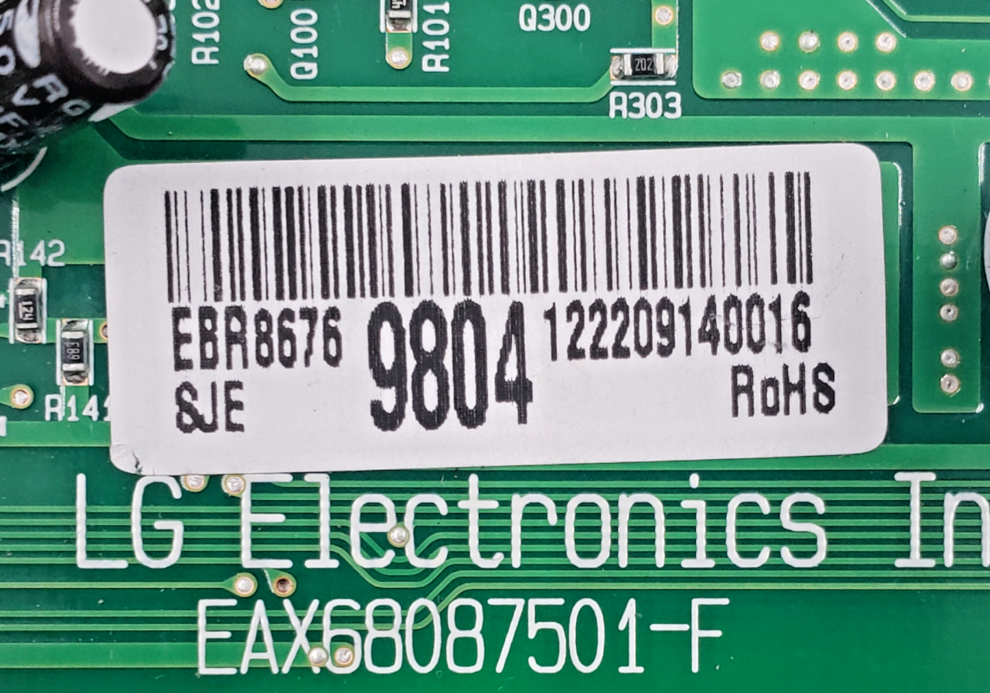 Genuine LG Range Control Board EBR86769804 Same Day Shipping & 60 Days Warranty*