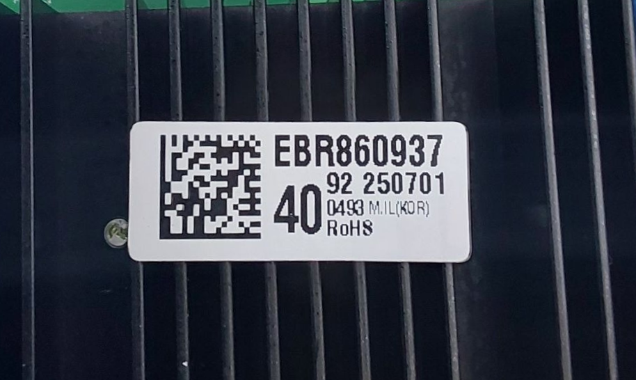 LG New Fridge Control Board EBR86093740 **Same Day Shipping & 60 Days Warranty**