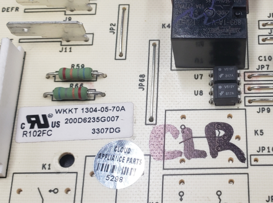 OEM GE Refrigerator Control Board 200D6235G007 Same Day Ship & *60 Days Warranty