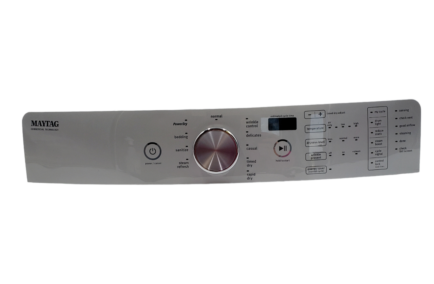 Genuine Whirlpool Dryer Control Panel W10825122 Same Day Ship & 60 Days Warranty