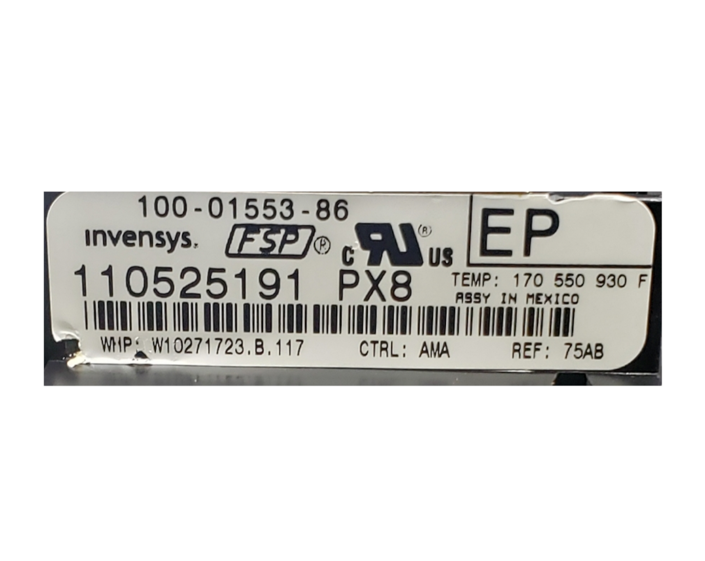 Genuine Whirlpool Oven Control Board W10271723 Same Day Ship & *60 Days Warranty