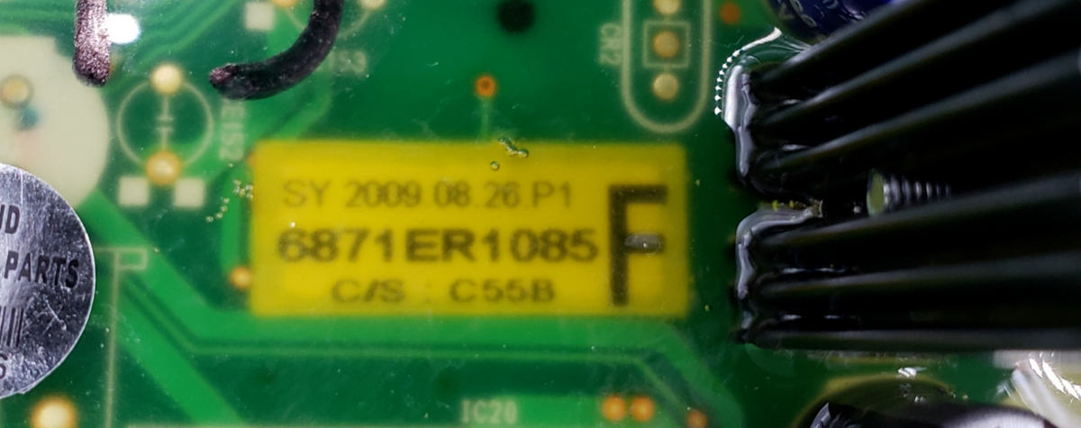Genuine LG Washer Control Board 6871ER1085F Same Day Shipping & 60 Days Warranty
