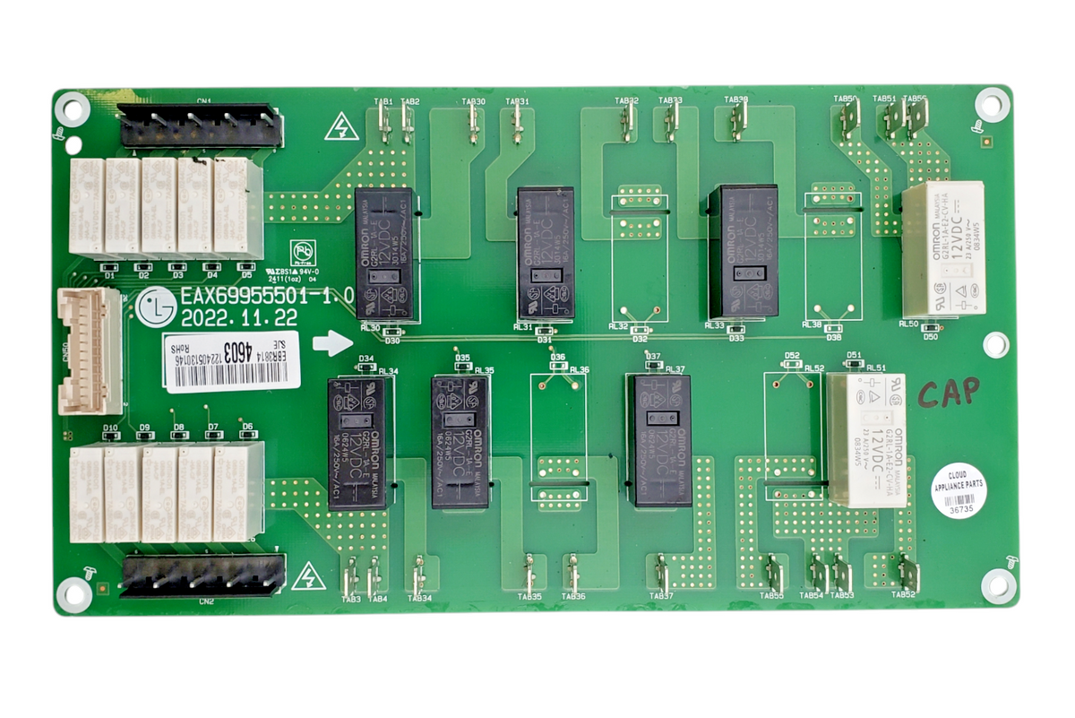 LG New Range Oven Control Board EBR38144603 Same Day Shipping & 60 Days Warranty