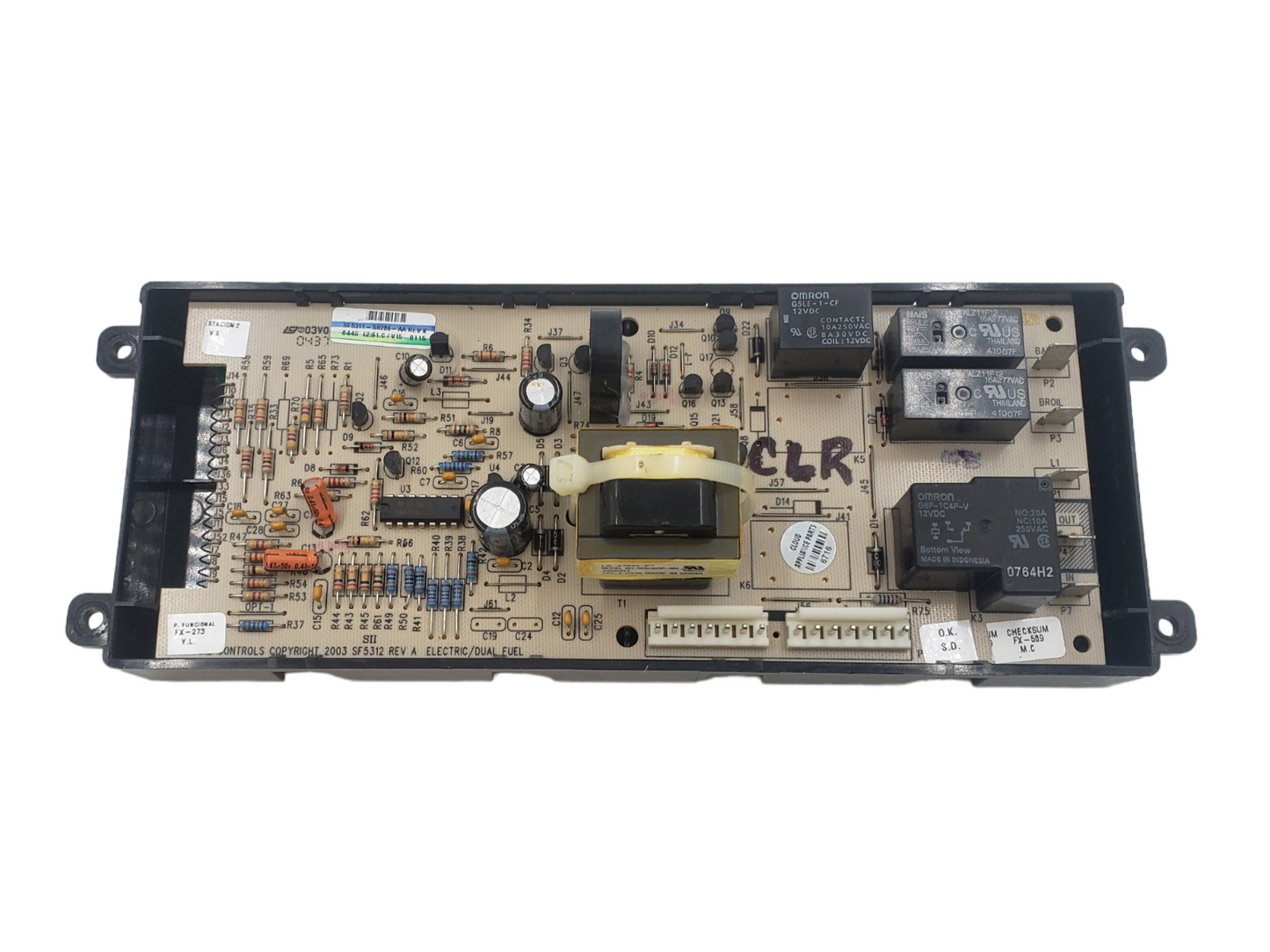 Genuine Kenmore Range Control Board 316418206 Same Day Ship & 60 Days Warranty