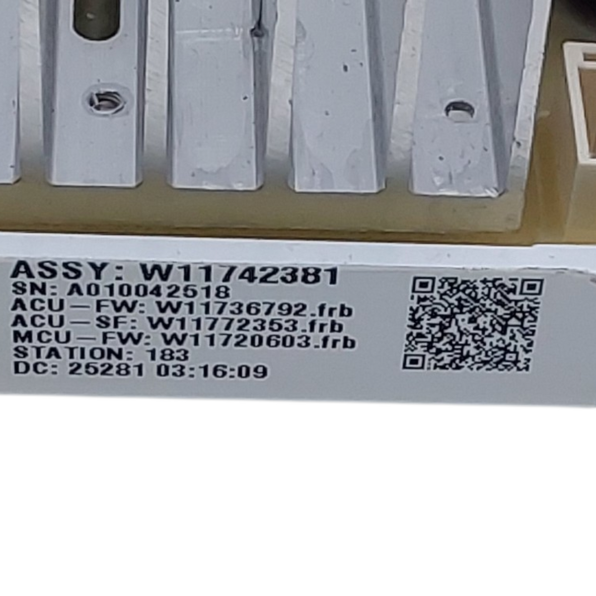 Whirlpool Genuine Washer Control Board W11742381 Same Day Ship &60 Days Warranty