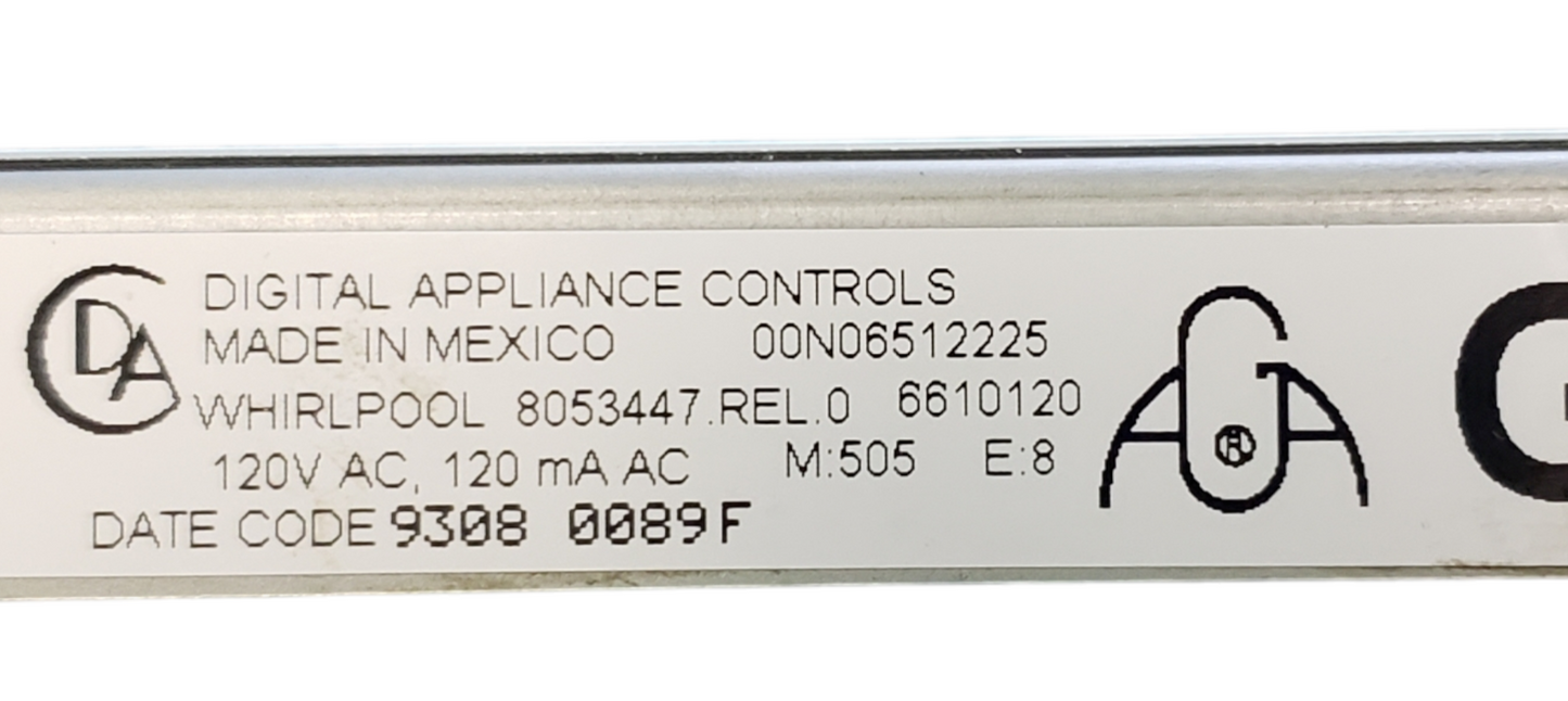 Genuine Whirlpool Ranger Control Board 8053447 *Same Day Ship & 60 Days Warranty