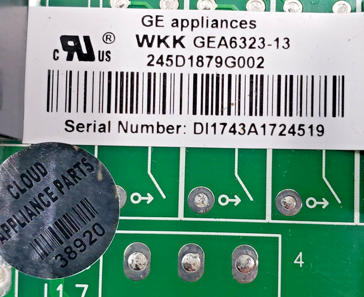 Genuine GE Fridge Control Board 245D1879G002 *Same Day Ship & 60 Days Warranty**