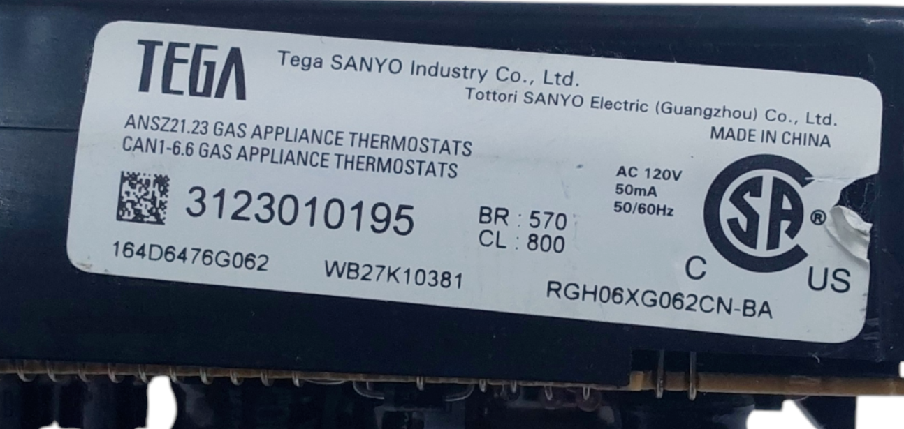 Genuine GE Range Control Board 164D6476G062 *Same Day Ship & 60 Days Warranty***