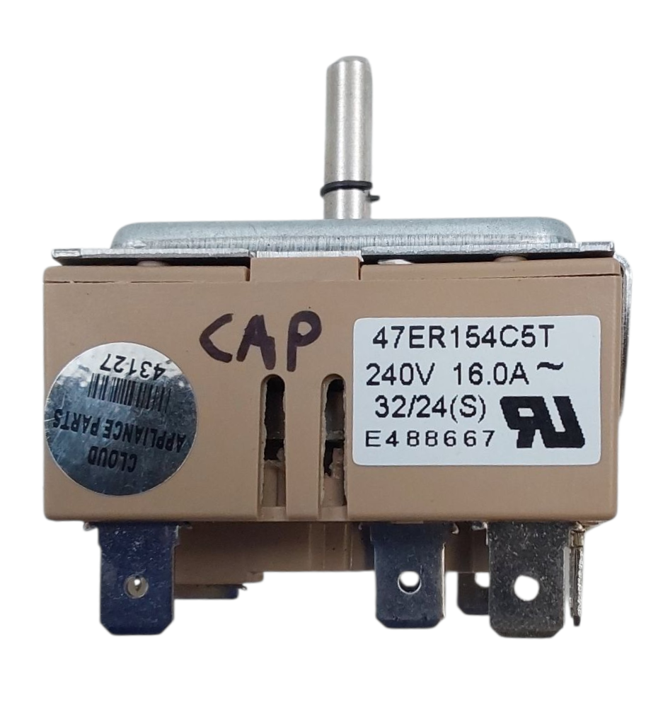 Thor New Range Rotary Control Switch 47ER154C5T Same Day Ship & 60 Days Warranty