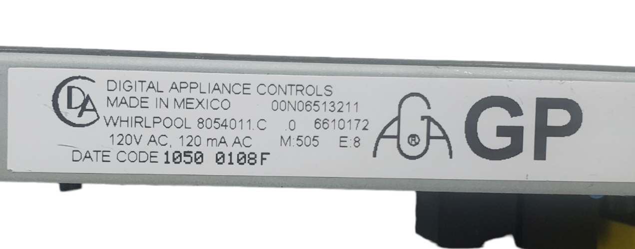 Genuine Whirlpool Oven Control Board 8054011 Same Day Ship & **60 Days Warranty*
