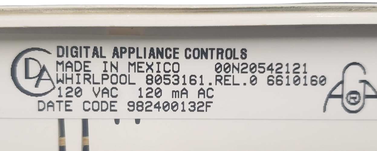 Genuine Whirlpool Oven Control Board 8053161 **Same Day Ship & 60 Days Warranty*