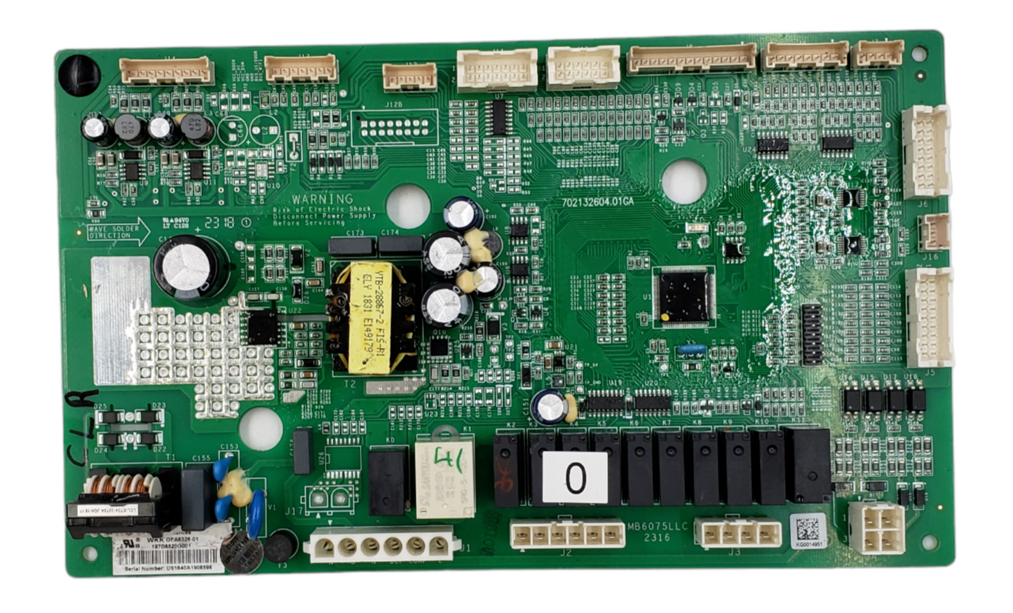 OEM GE Refrigerator Control Board 197D8520G001 *Same Day Ship & 60 Days Warranty