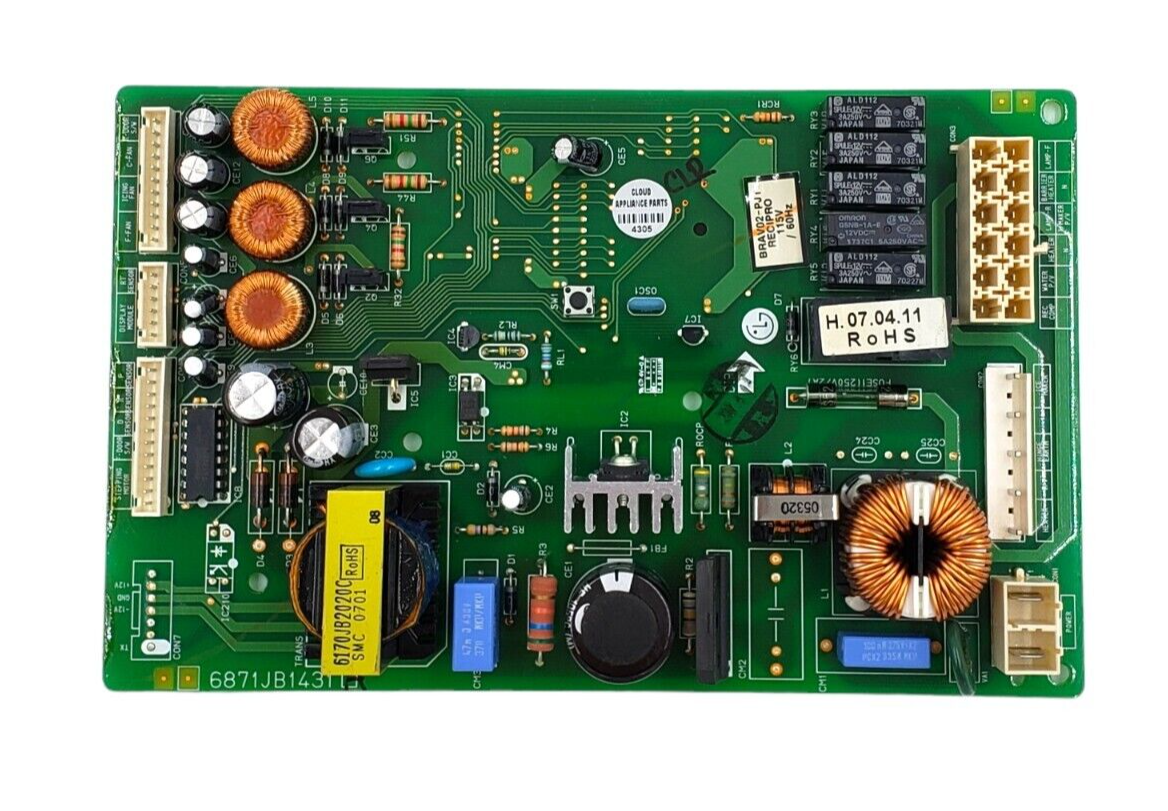 Genuine LG Refrigerator Control 6871JB1431A Same Day Shipping & 60 Days Warranty