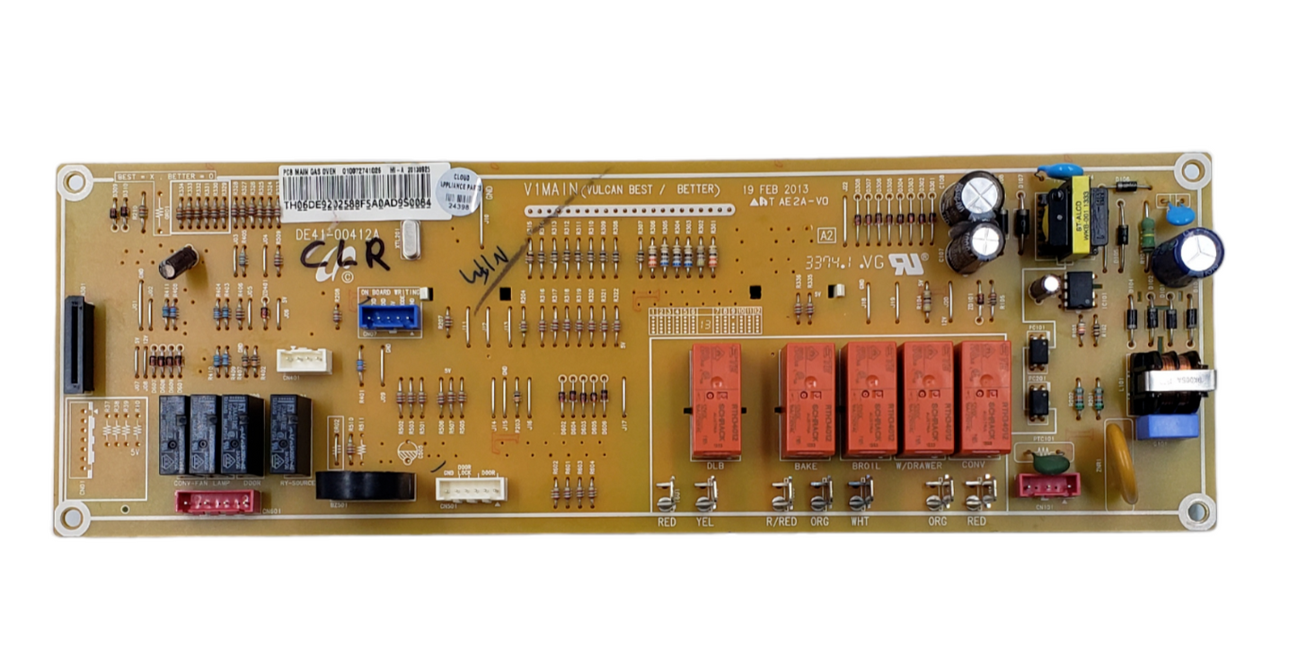 Genuine Samsung Range Control Board DE92-02588F Same Day Ship & 60 Days Warranty
