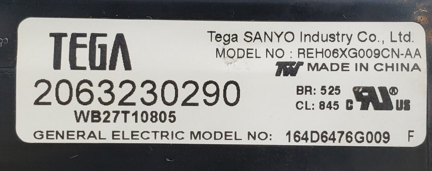 Genuine GE Range Control Board 164D6476G009 Same Day Shipping & 60 Days Warranty