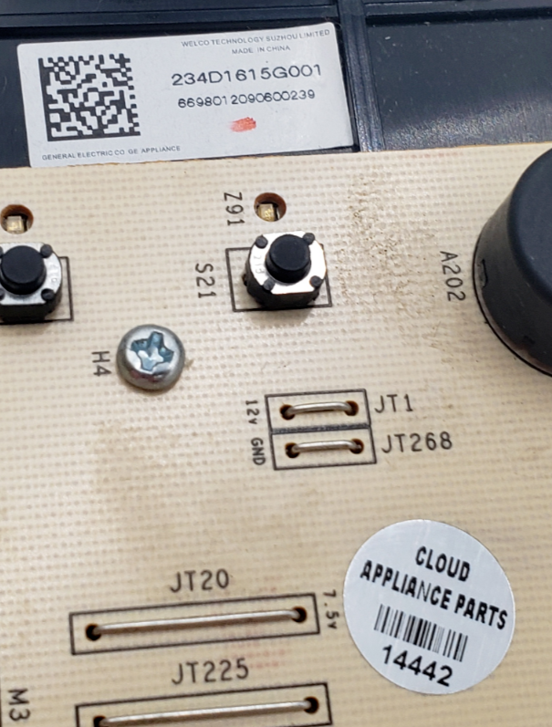 Genuine GE Dryer Control Board 234D1615G001 Same Day Shipping & 60 Days Warranty