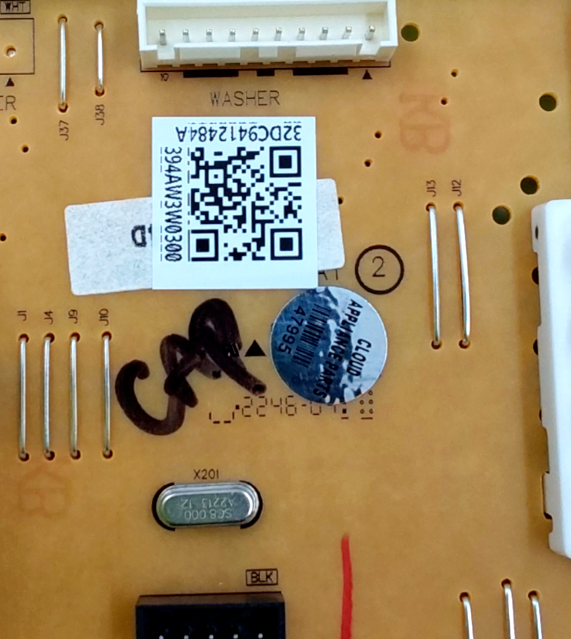 New Samsung Dryer Display Board DC92-02634D Same Day Shipping & 60 Days Warranty