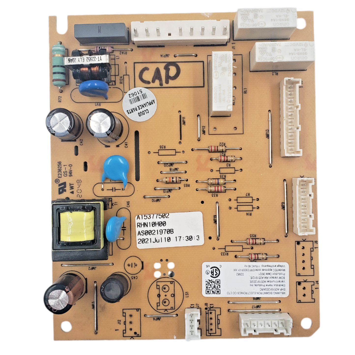 OEM Frigidaire Fridge Control Board A15377502 *Same Day Ship & 60 Days Warranty*